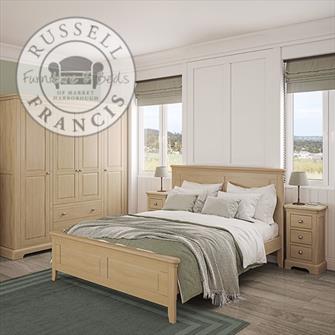 LYNTON OAK WOODEN BEDROOM FURNITURE